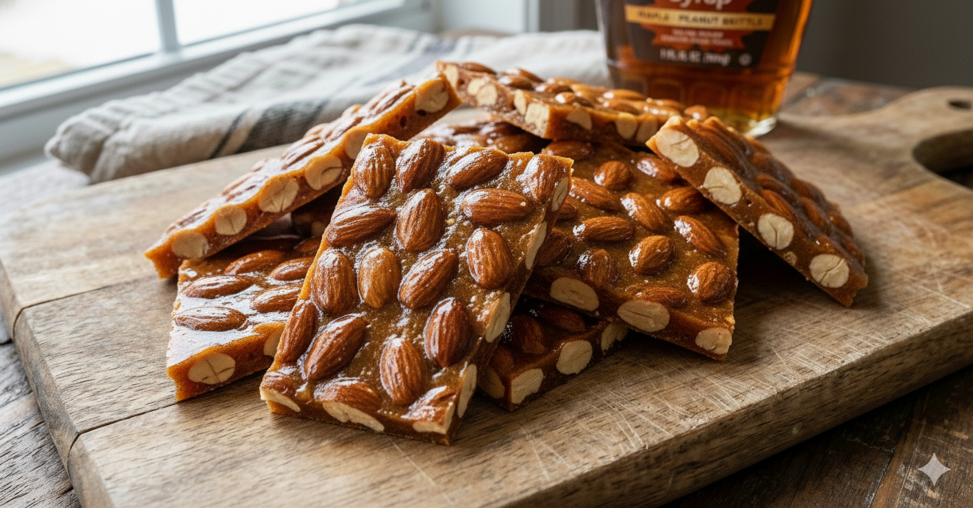 Maple Almond Brittle 3 x250g