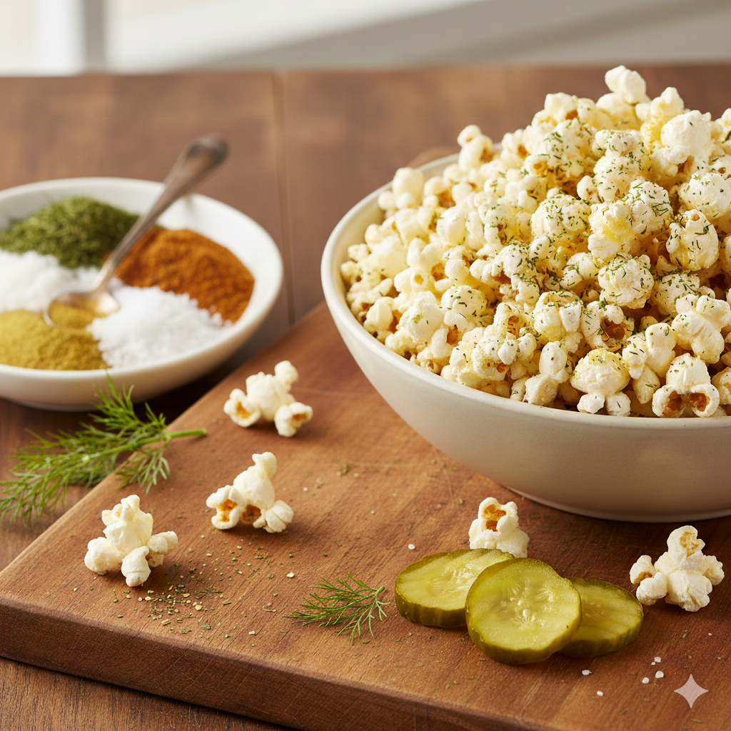 Deluxe Dill Popcorn Seasoning 2 x185g