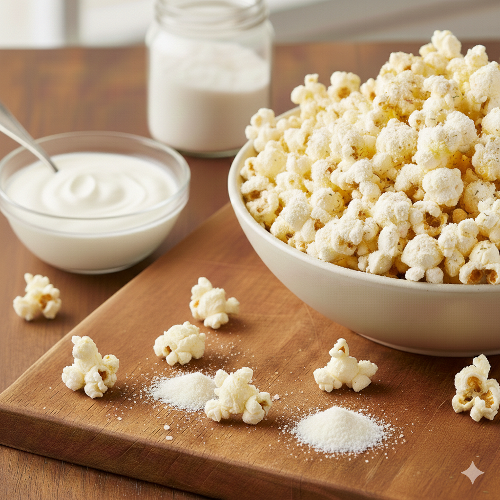 White Cheddar Popcorn Seasoning 2 x185g